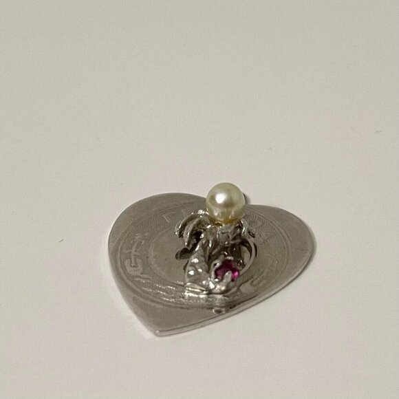 Vintage Crea Sterling Silver Florida Charm No Loop - Picture 10 of 10